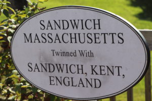 Sandwich Massachusetts sign