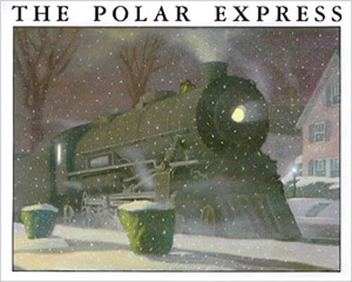 image the polar express train snowing cape cod island
