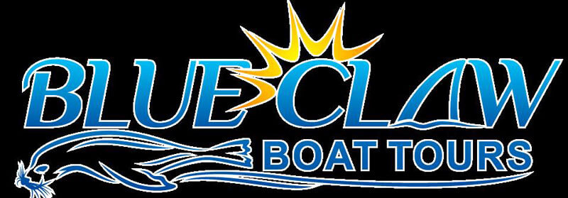 logo blue claw boat tours cape cod