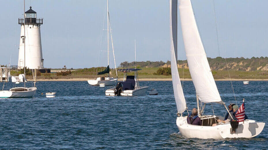 People sailing on Boats in Cape Cod