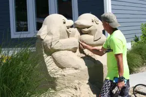 yarmouth sand sculture trail